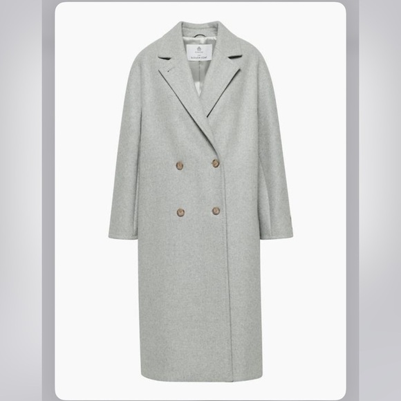 LIKE NEW Aritzia Babaton Slouch Coat - Picture 12 of 13